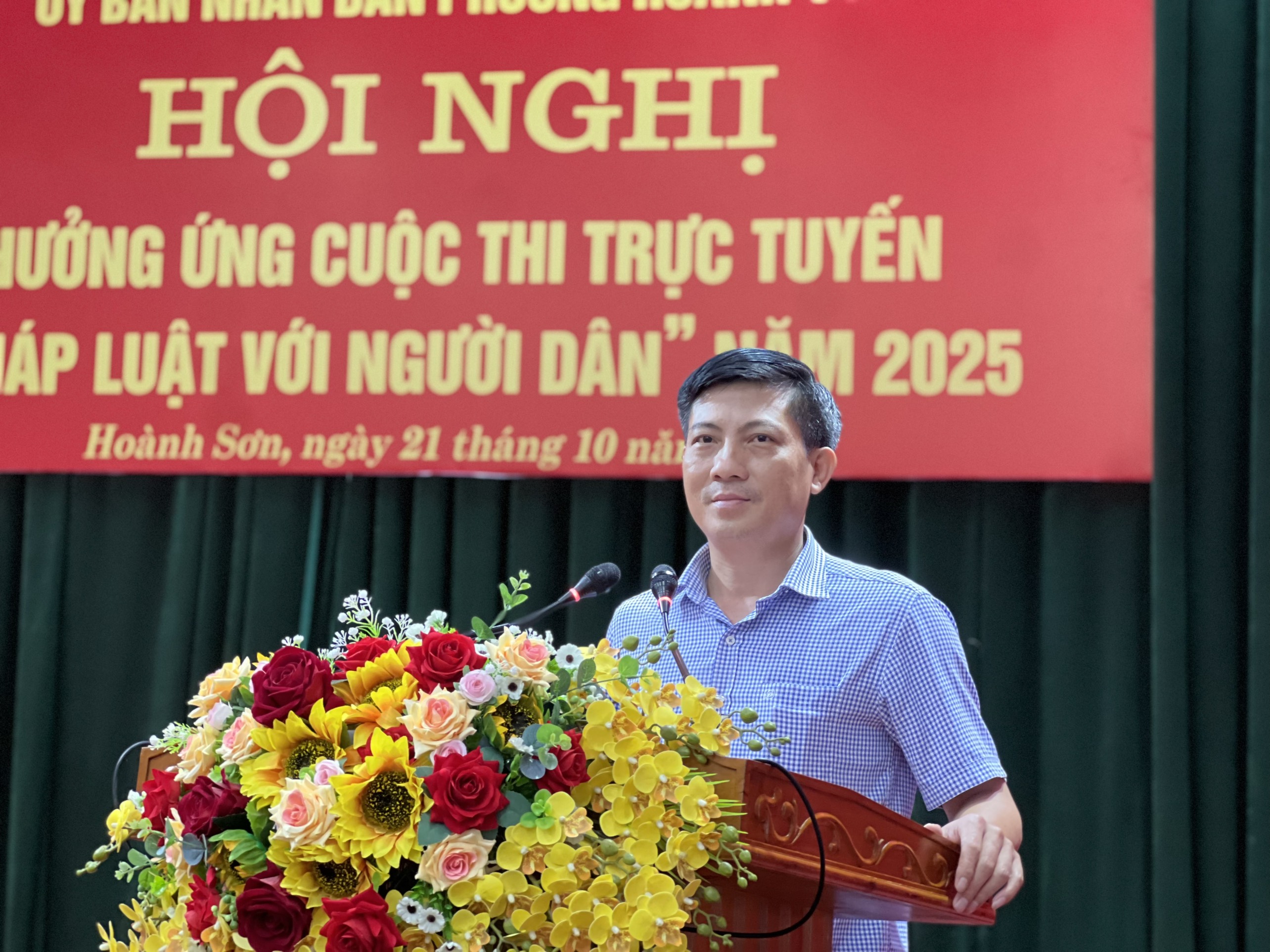 PHƯỜNG HOÀNH SƠN HƯỞNG ỨNG CUỘC THI TRỰC TUYẾN  “PHÁP LUẬT VỚI NGƯỜI DÂN” NĂM 2025