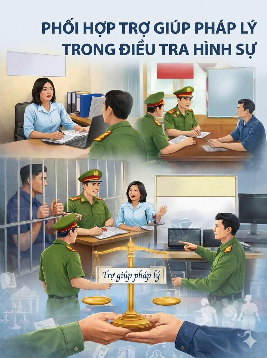 Chương trình phối hợp trực trợ giúp  pháp lý trong điều tra hình sự trên địa bàn tỉnh Hà Tĩnh