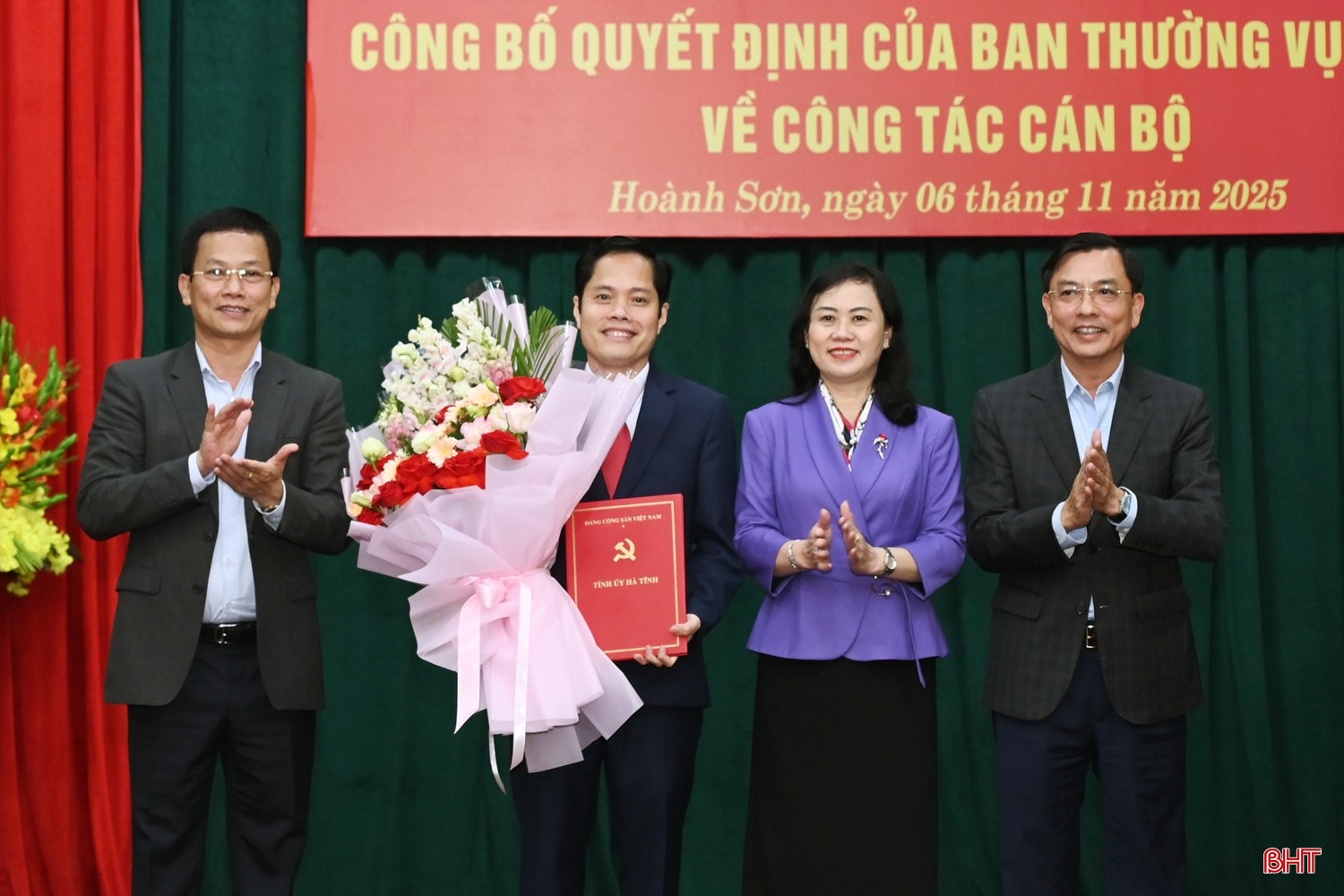 Tân Bí thư Đảng uỷ phường Hoành Sơn Nguyễn Quốc Hương