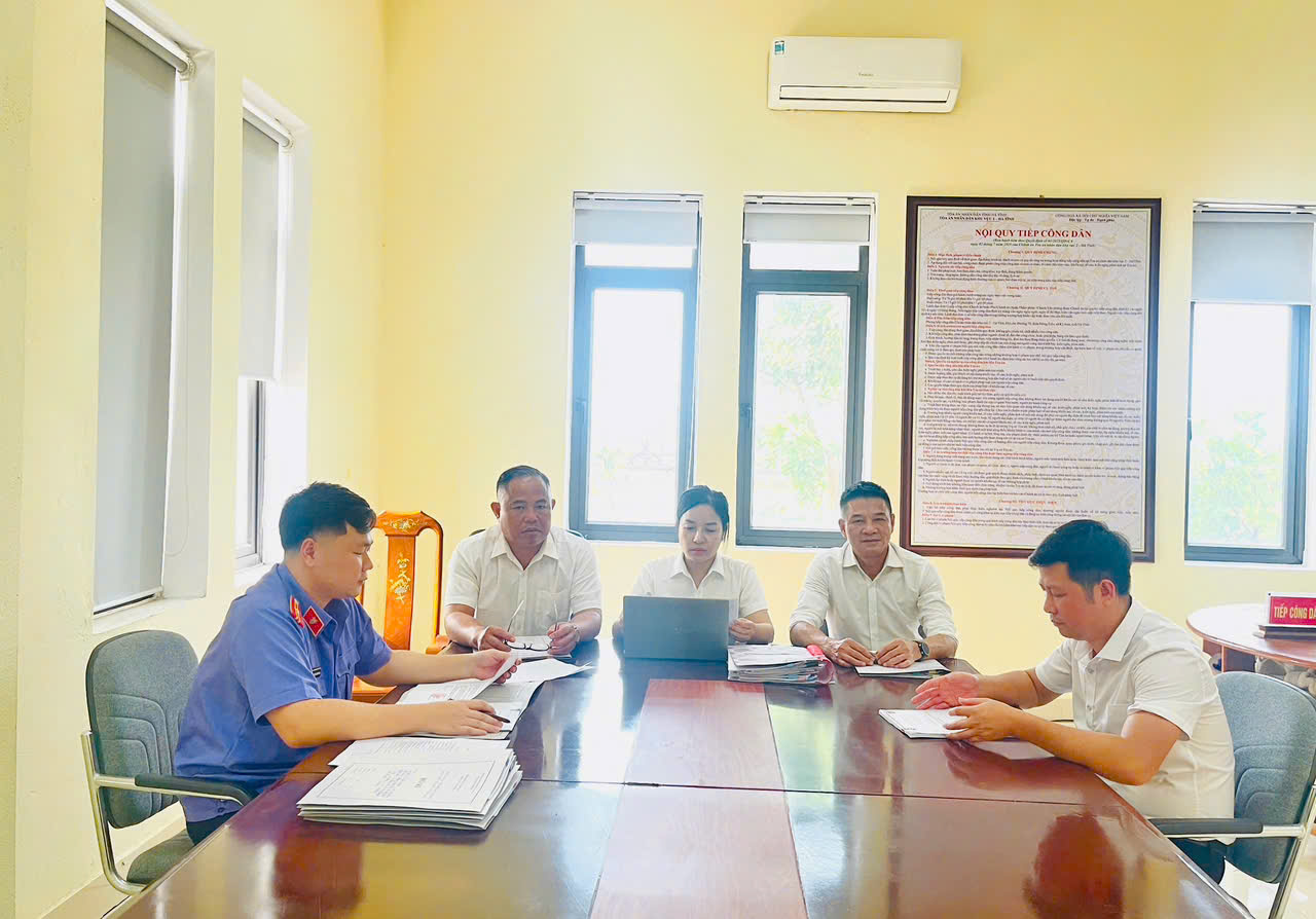 Xét rút ngắn thời gian thử thách đối với người được hưởng án treo đang chấp hành án tại phường Hoành Sơn