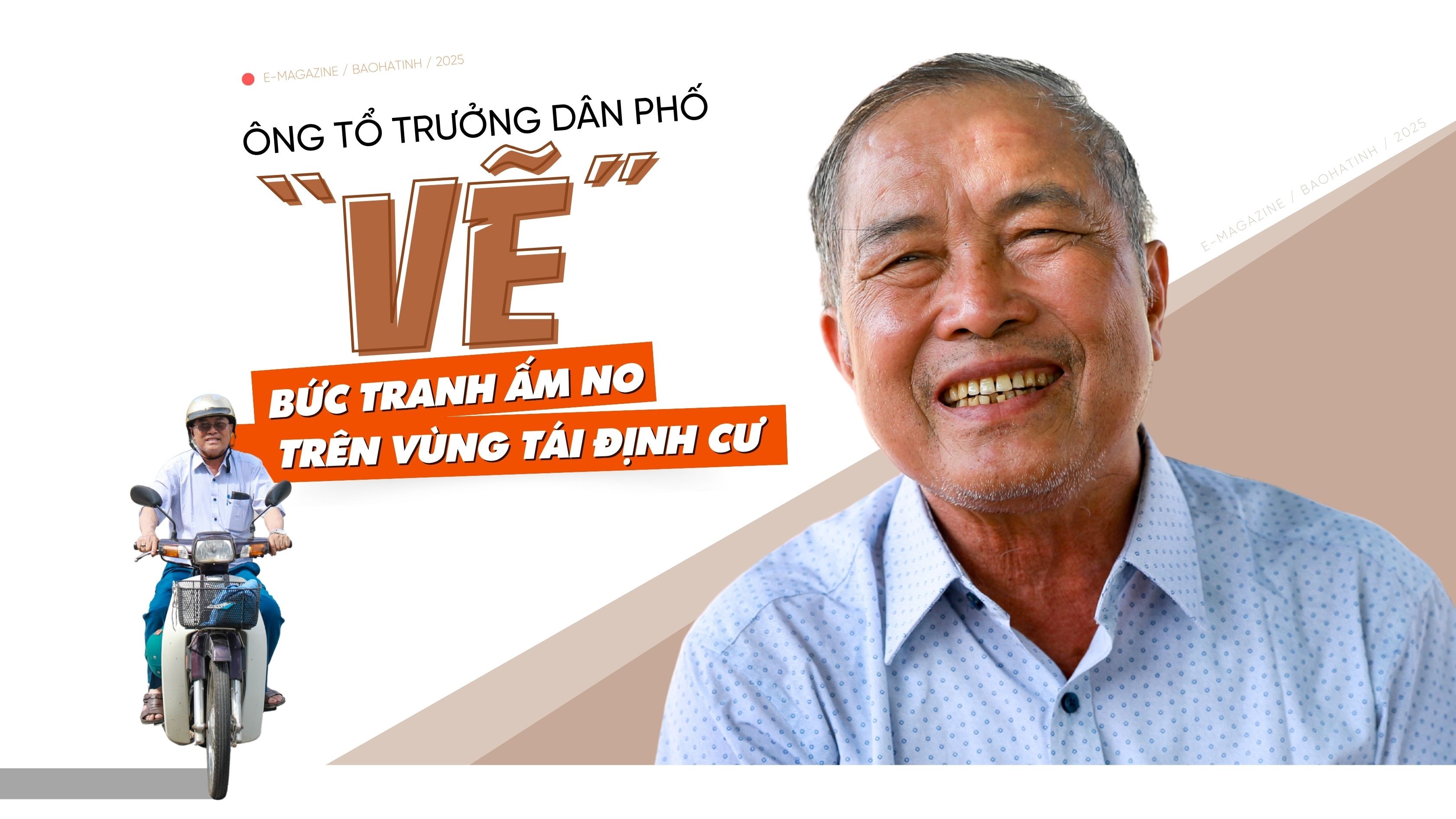 Ông tổ trưởng tổ dân phố "vẽ" bức tranh ấm no trên vùng đất tái định cư