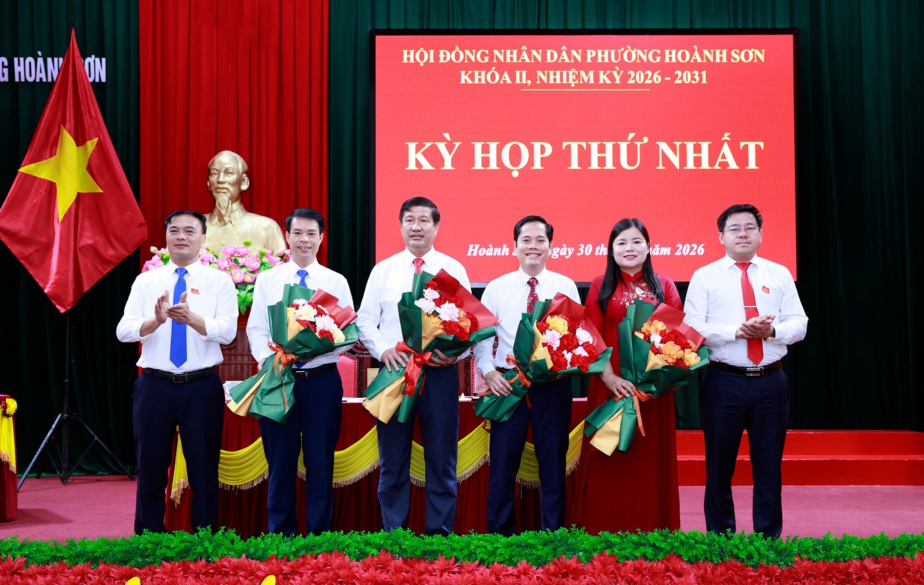 HĐND tỉnh Hà Tĩnh phê chuẩn kết quả bầu Chủ tịch, Phó Chủ tịch HĐND phường Hoành Sơn khóa II, nhiệm kỳ 2026 - 2031