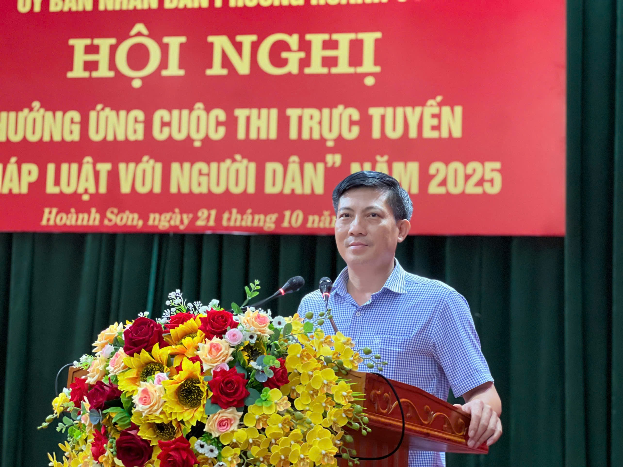 Phường Hoành Sơn công tác Tư pháp năm 2025 đạt nhiều kết quả tích cực
