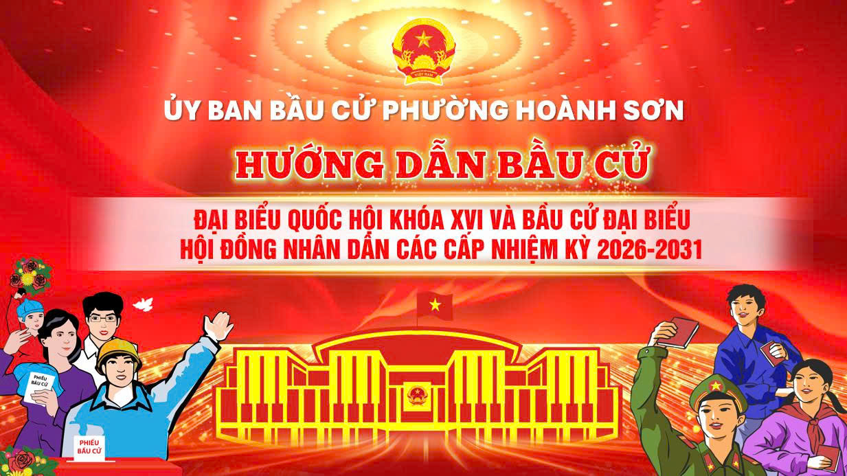 Hướng dẫn quy trình bỏ phiếu bầu cử đại biểu Quốc hội khóa XVI và đại biểu HĐND các cấp nhiệm kỳ 2026 - 2031