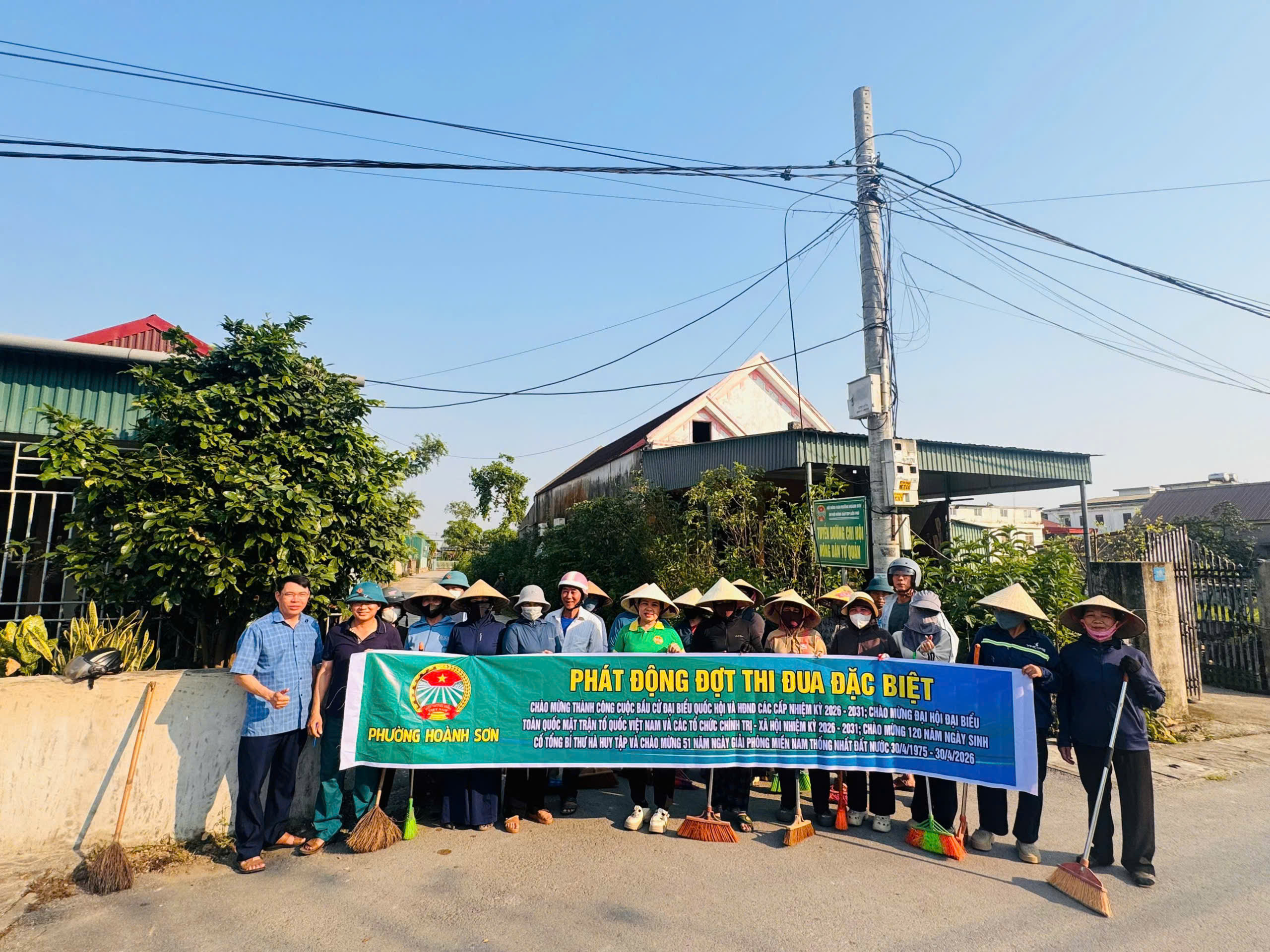 Duy trì “Ngày Chủ nhật xanh” trên địa bàn các tổ dân phố