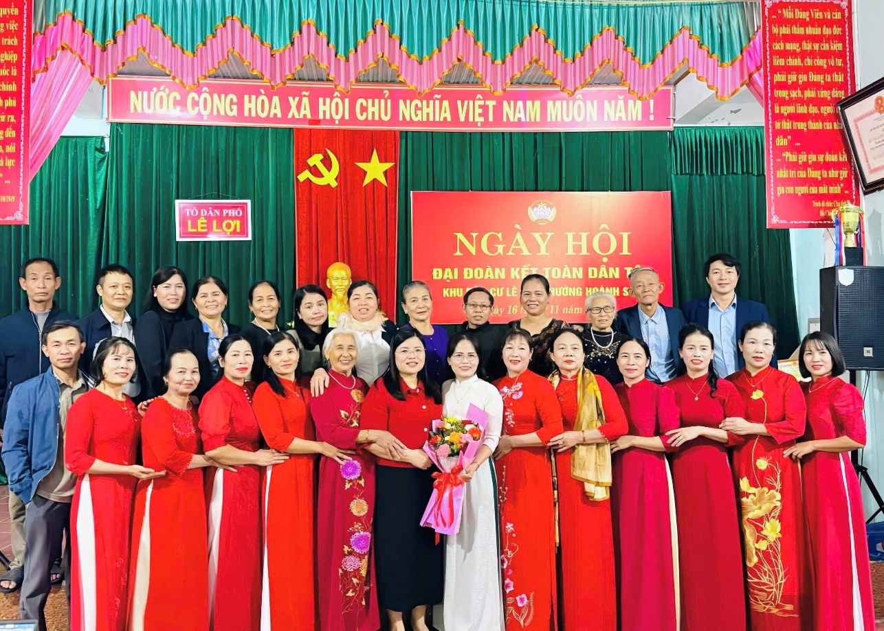 Khu dân cư Lê Lợi, phường Hoành Sơn phát huy khối đại đoàn kết toàn dân, huy động nguồn lực, sức mạnh Nhân dân xây dựng tổ dân phố giàu, đẹp trở thành vùng quê đáng sống