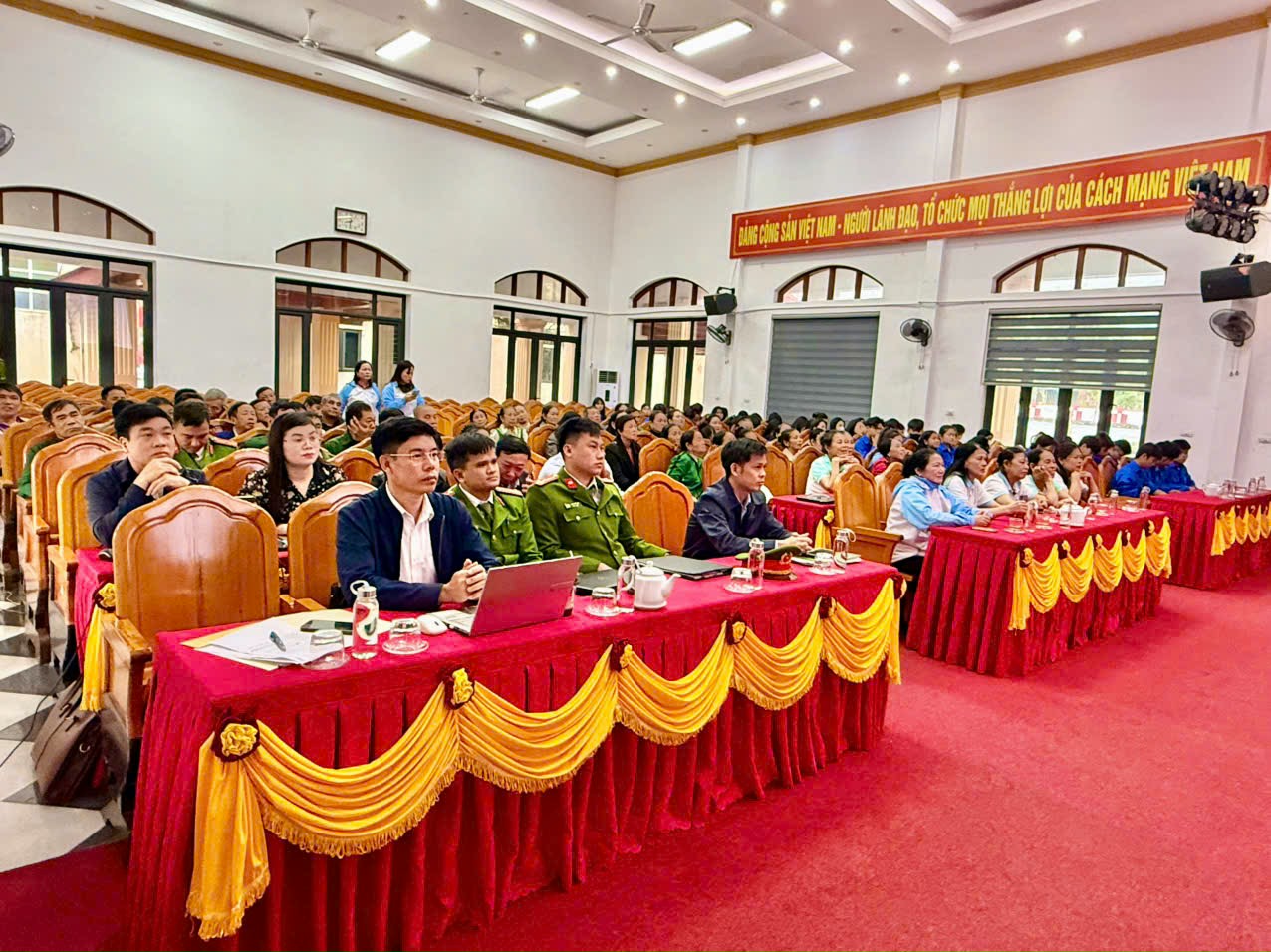 Hội đồng phối hợp phổ biến giáo dục pháp luật phường Hoành Sơn tổ chức tuyên truyền phổ biến giáo dục pháp luật trước, trong và sau Tết Nguyên đán năm 2026