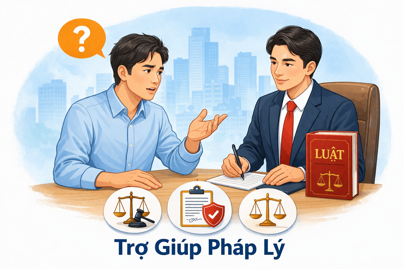 Hồ sơ, thủ tục yêu cầu trợ giúp pháp lý