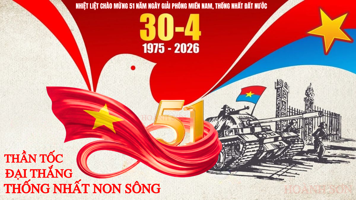 Kỷ niệm 51 năm Ngày Giải phóng miền Nam, thống nhất đất nước: Từ “Mốc son chói lọi trong lịch sử dân tộc” đến khát vọng hùng cường, thịnh vượng