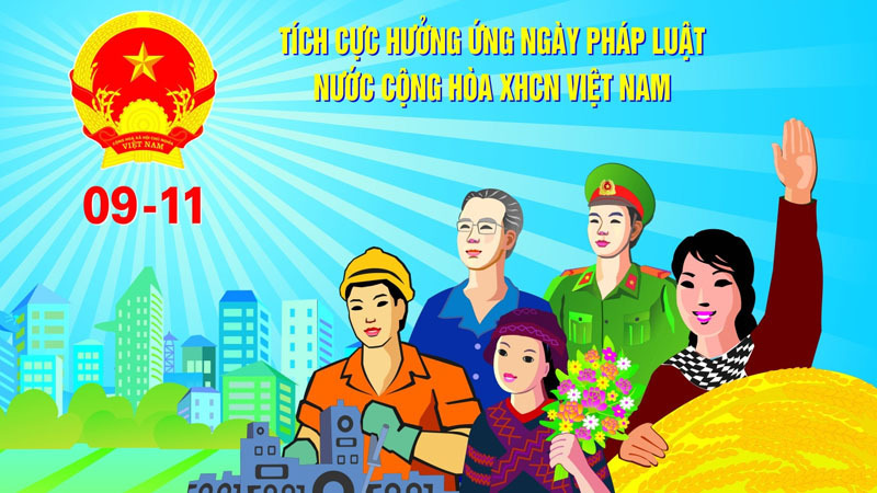 HƯỞNG ỨNG NGÀY PHÁP LUẬT NƯỚC CỘNG HÒA XÃ HỘI CHỦ NGHĨA VIỆT NAM (09/11)