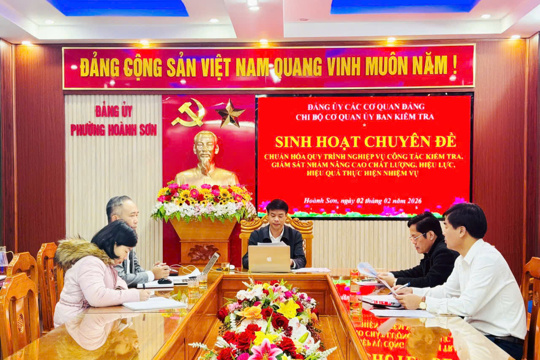 Nâng cao chất lượng, hiệu quả công tác kiểm tra, giám sát và kỷ luật đảng giai đoạn 2026 - 2030
