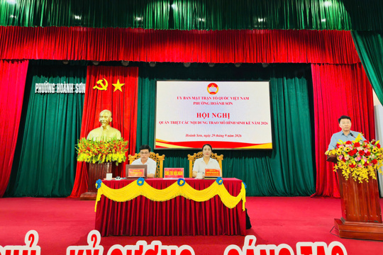 Hỗ trợ sinh kế gắn với nhu cầu thực tế của từng hộ dân