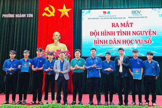 Phường Hoành Sơn: Dấu ấn chuyển đổi số  
