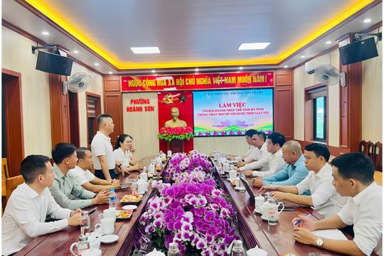 Tăng cường kết nối, tạo động lực phát triển doanh nghiệp tại Hoành Sơn