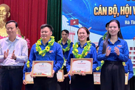 Phường Hoành Sơn có một cá nhân được tuyên dương “Cán bộ Hội tiêu biểu” tỉnh Hà Tĩnh nhân kỷ niệm 70 năm Ngày thành lập Hội LHTN Việt Nam