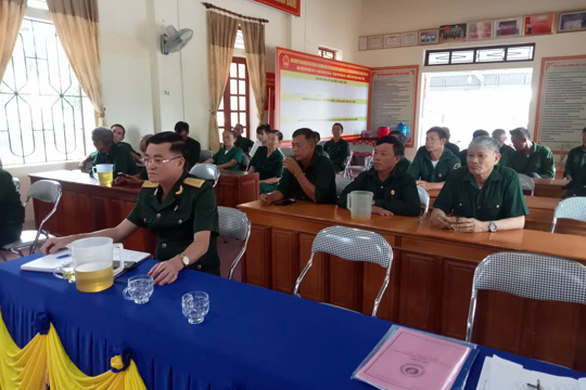 Hội Cựu chiến binh phường Hoành Sơn chỉ đạo 19/19 chi hội tổ chức sơ kết công tác Hội 6 tháng đầu năm; triển khai phương hướng nhiệm vụ 6 tháng cuối năm 2026 và kết nạp hội viên CCB mới