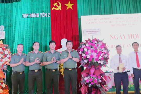 Tổ dân phố Đông Yên 2, phường Hoành Sơn tổ chức “điểm” Ngày hội “Toàn dân bảo vệ an ninh Tổ quốc” năm 2026