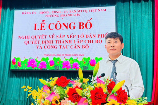 Sắp xếp Tổ dân phố: Dấu mốc mới - Khởi đầu mới  
