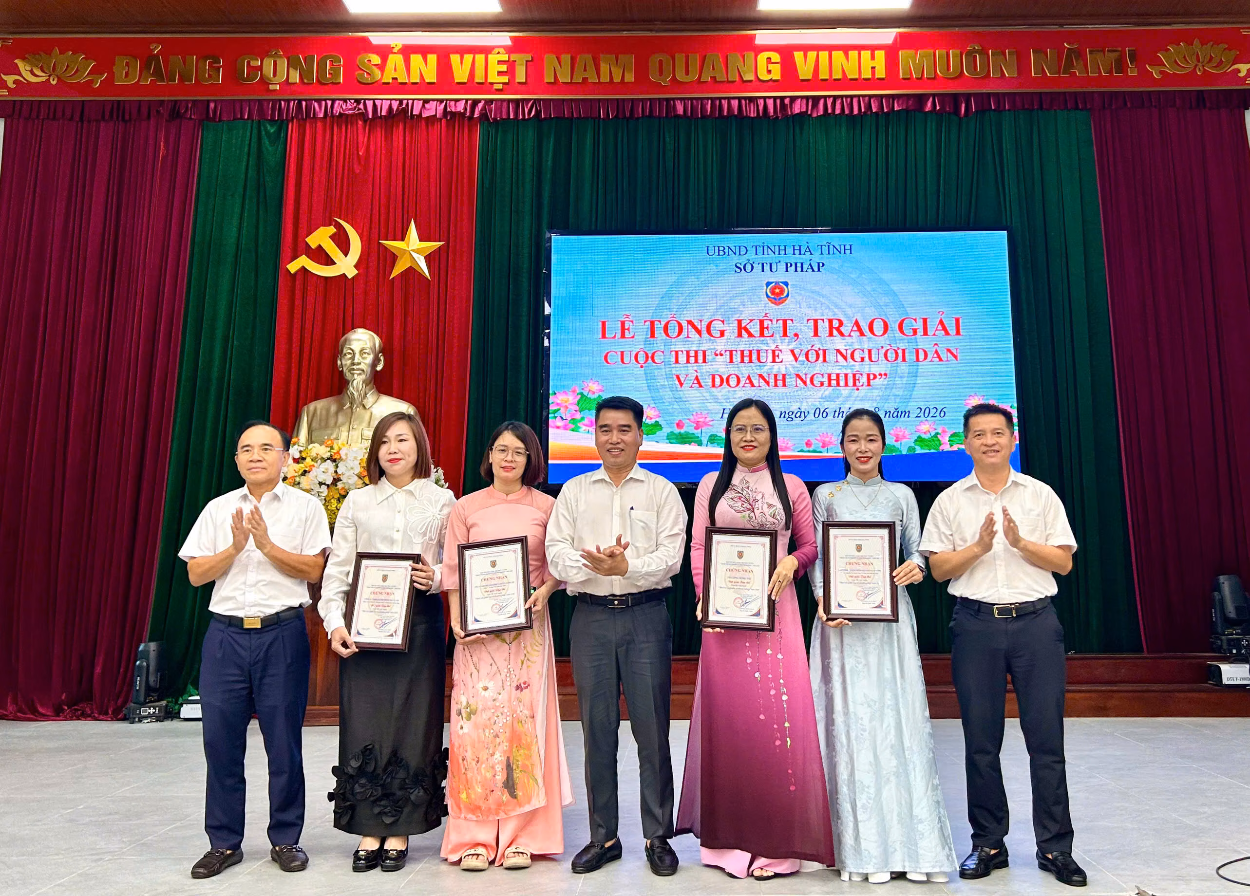 Phường Hoành Sơn đạt kết quả nổi bật tại Cuộc thi trực tuyến “Thuế với người dân và doanh nghiệp” năm 2026