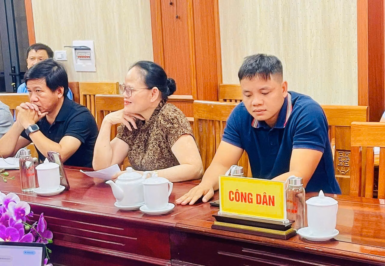 Chủ tịch UBND phường Hoành Sơn Tiếp công dân định kỳ tháng 6 năm 2026