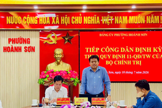 Tiếp công dân theo Quy định số 11: Tạo đồng thuận từ đối thoại 