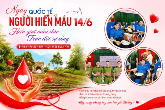 Ngày Quốc tế Người hiến máu 14/6: Lan tỏa nghĩa cử nhân văn vì sức khỏe cộng đồng 
