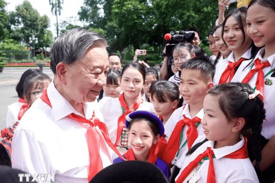 Thư của Tổng Bí thư, Chủ tịch nước Tô Lâm gửi các cháu thiếu niên, nhi đồng nhân dịp Tết Trung thu năm 2026
