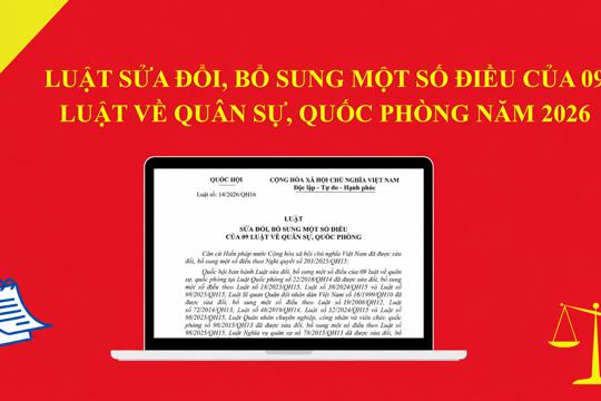 Các chính sách mới về nghĩa vụ quân sự, quân nhân chuyên nghiệp, sĩ quan quân đội