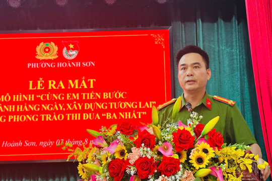 Kỳ vọng hiệu quả mô hình "Cùng em tiến bước - Đồng hành hằng ngày, xây dựng tương lai"