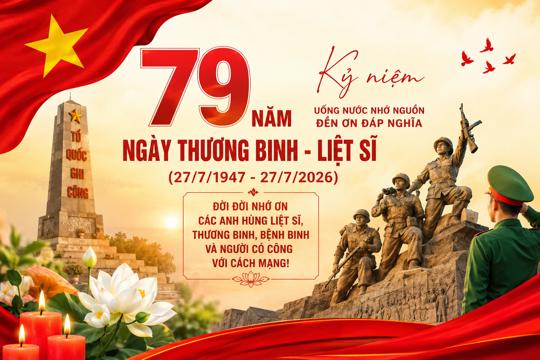 Ủy ban MTTQ Việt Nam phường Hoành Sơn kêu gọi ủng hộ quỹ “Đền ơn đáp nghĩa” năm 2026
