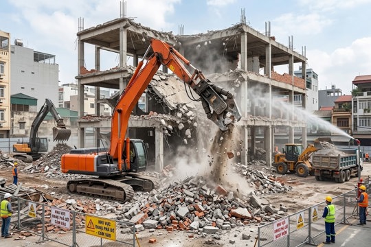 Các trường hợp phá dỡ công trình xây dựng?