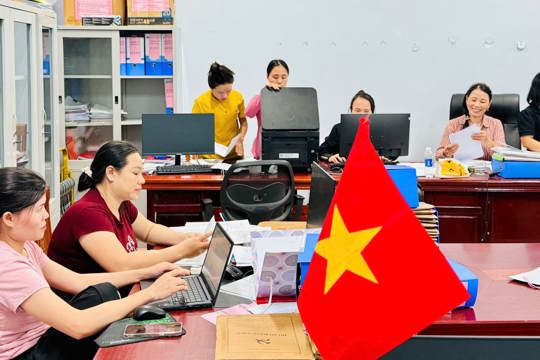 Phường Hoành Sơn tập trung chuẩn hóa dữ liệu, đẩy nhanh tiến độ tạo lập hồ sơ đảng viên điện tử