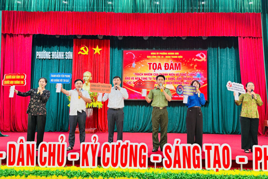 Tọa đàm khơi dậy bản lĩnh, trách nhiệm của tuổi trẻ trong bảo vệ nền tảng tư tưởng của Đảng