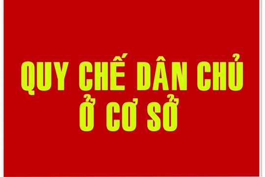 UBND phường Hoành Sơn ban hành Quy chế thực hiện dân chủ ở cơ sở