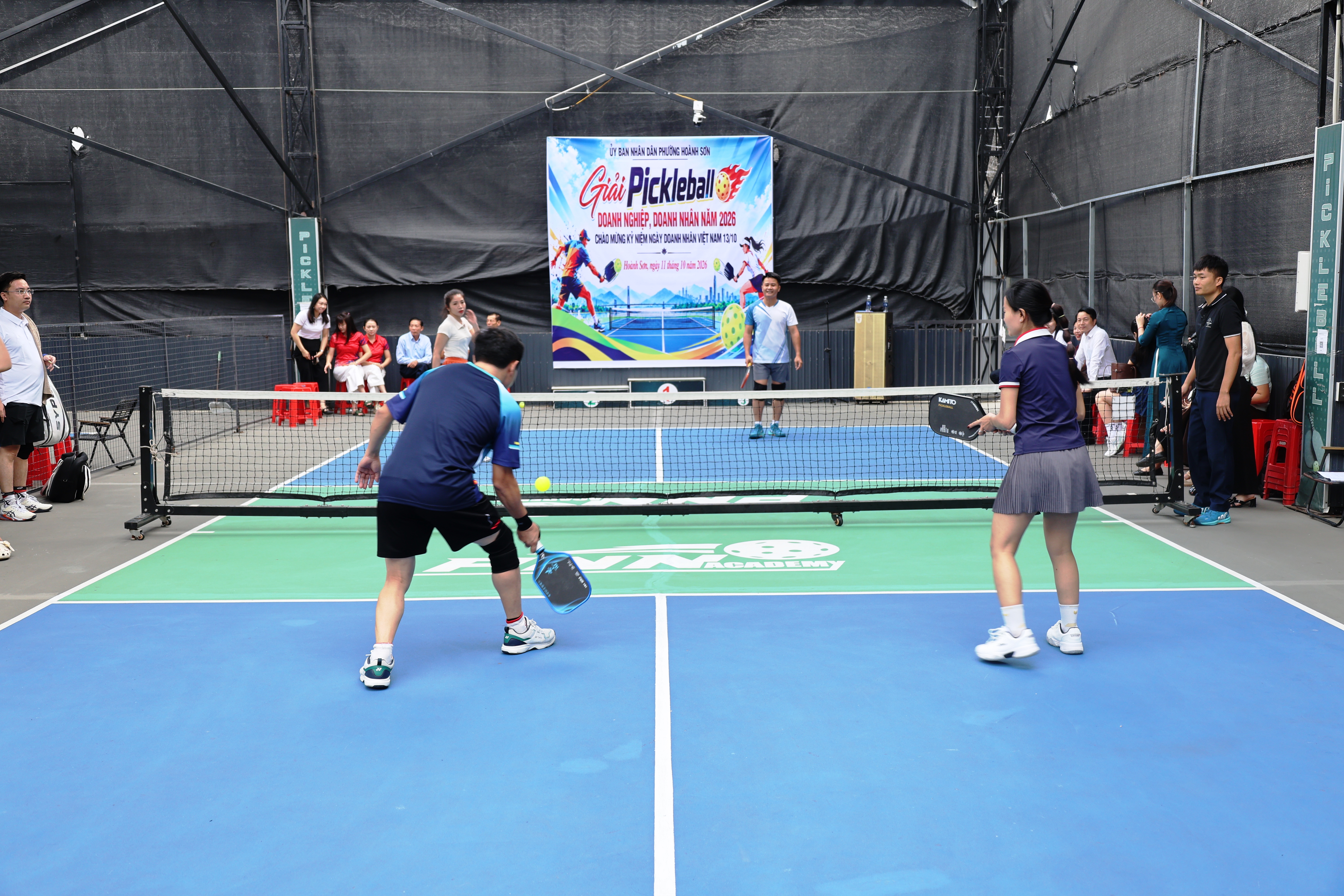 UBND phường Hoành Sơn tổ chức Lễ khai mạc Giải Pickleball doanh nghiệp, doanh nhân năm 2026.