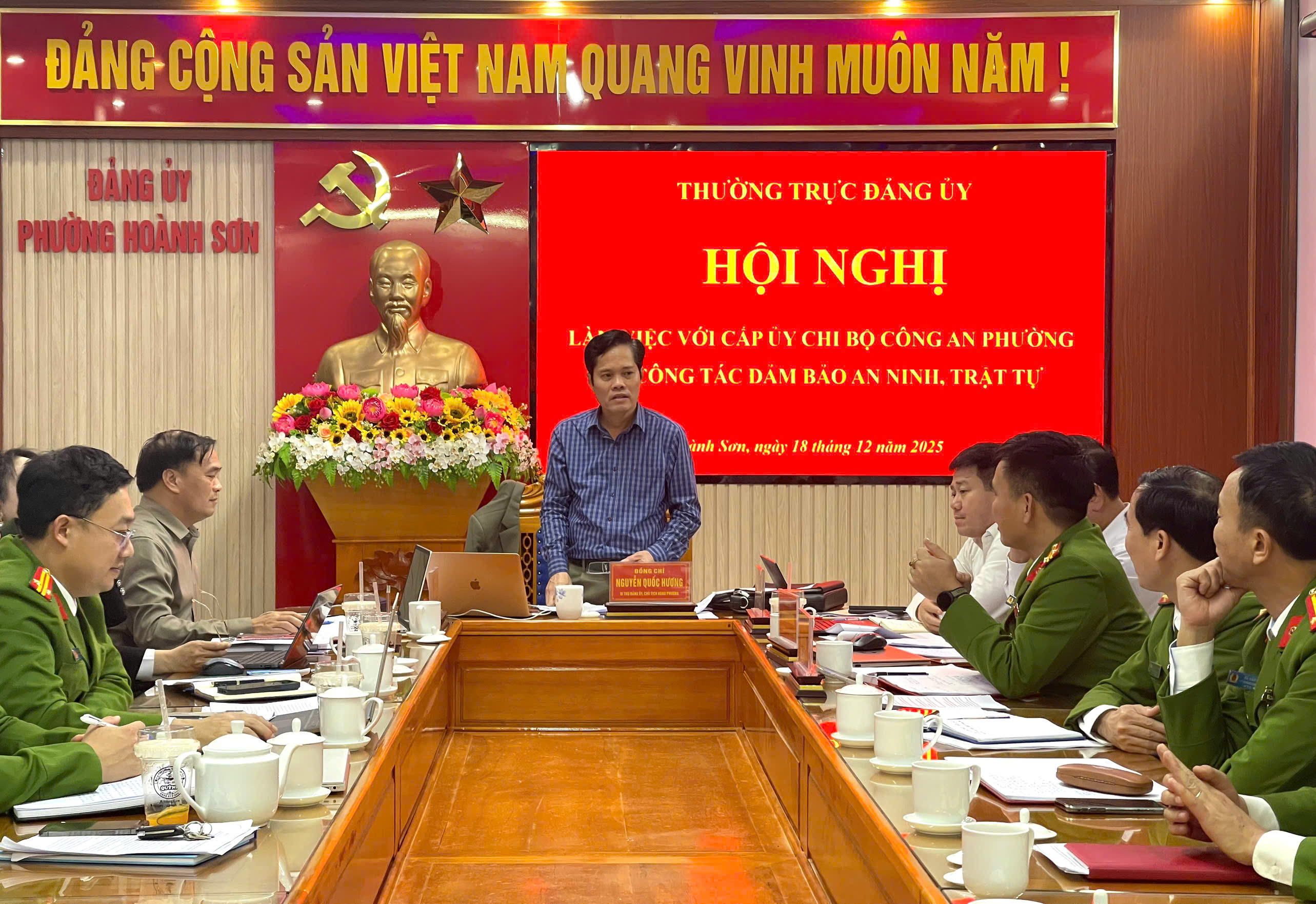 Tăng cường công tác đảm bảo an ninh trật tự trong thời gian tới 