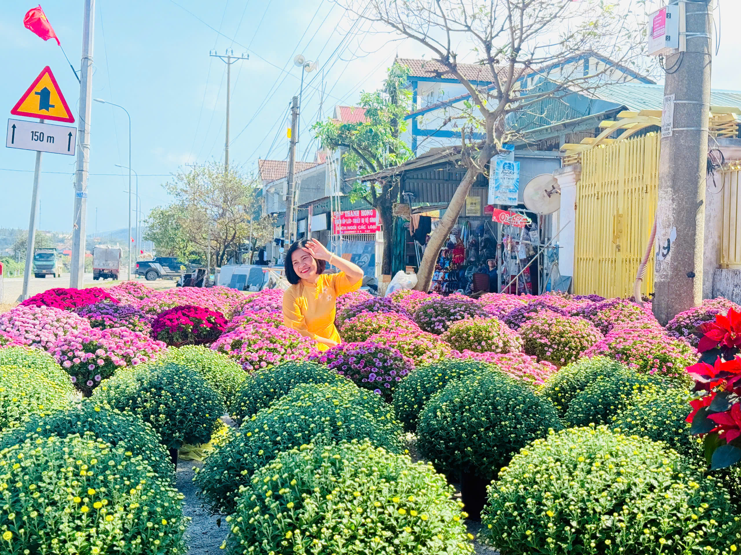 Hoành Sơn rộn ràng sắc Xuân sang, khắp nơi rộn rã chào năm mới