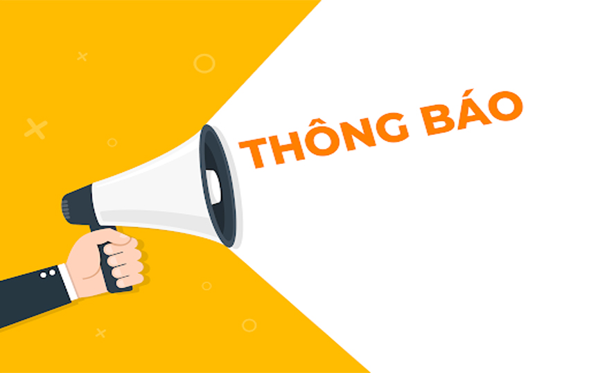 Thông báo về việc tìm kiếm người mất tích